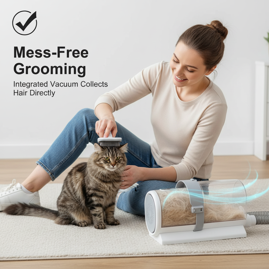 PawSuction™ Grooming Vacuum Kit