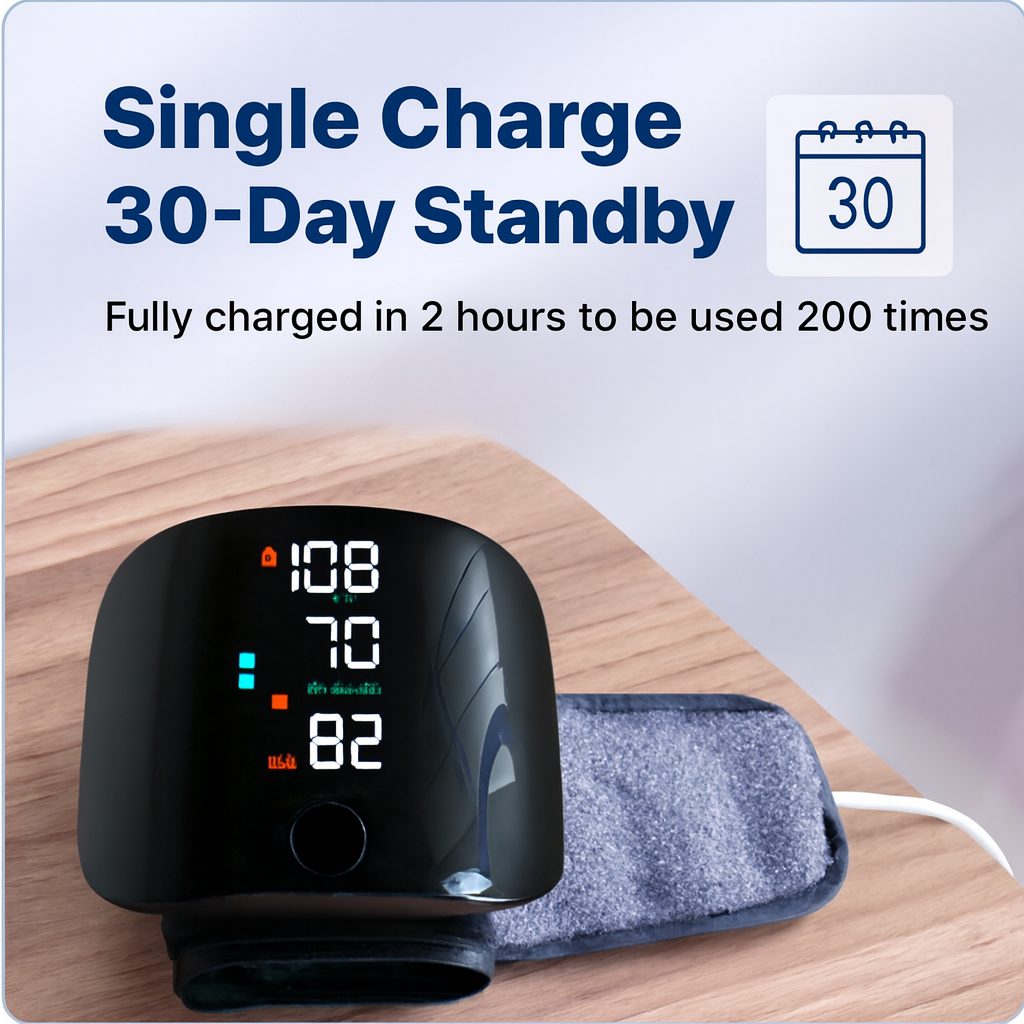 SmartVoice Wrist BP Monitor