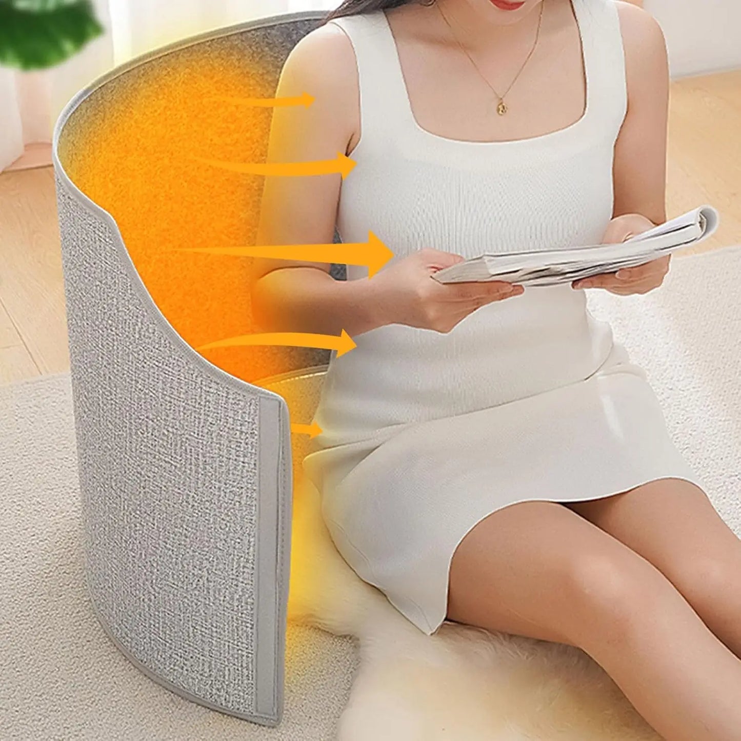 HeatHaven Pro – Silent Foldable Leg & Back Warmer
