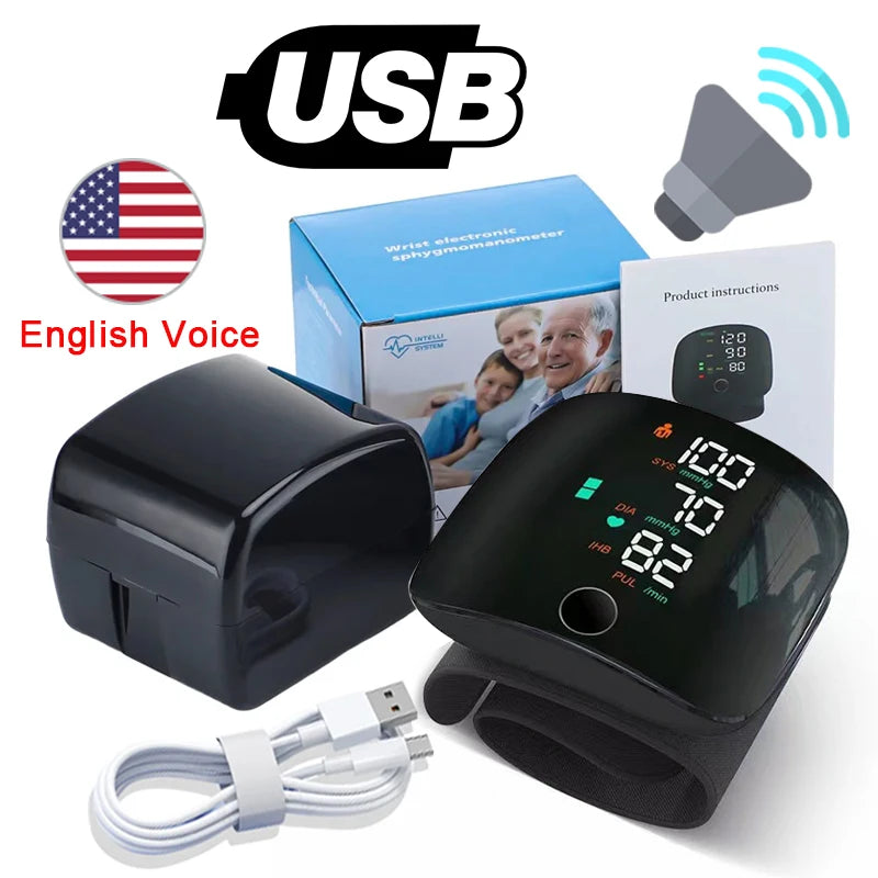 SmartVoice Wrist BP Monitor